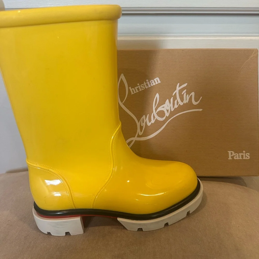 Kids Christian Louboutin boots